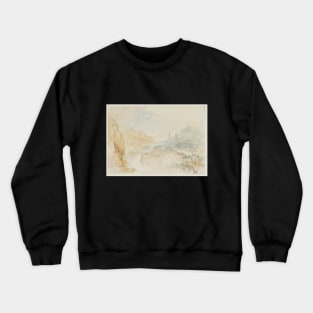 Aysgarth Force, Richmondshire, 1817 Crewneck Sweatshirt